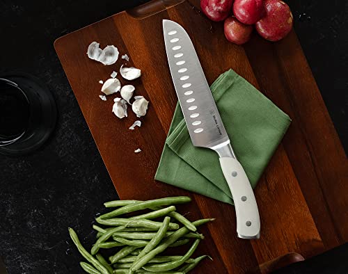 7 Inch Santoku Knife (Creme / 7")