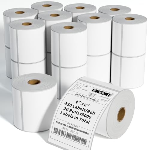 4"x6" Direct Thermal Shipping Labels