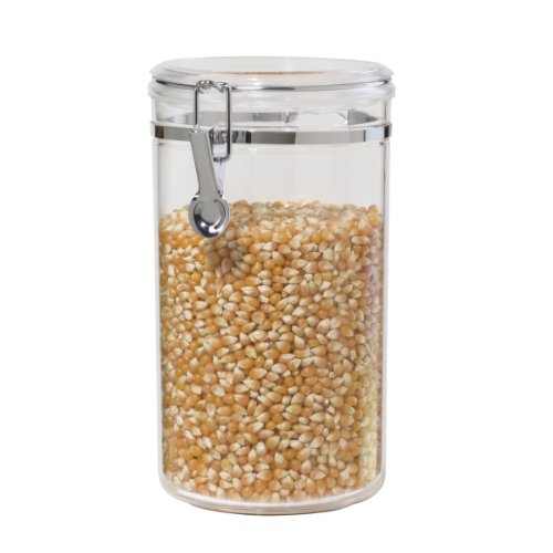 Large Clear Canister with Clamp Lid (72-Fluid Ounce / Canister)