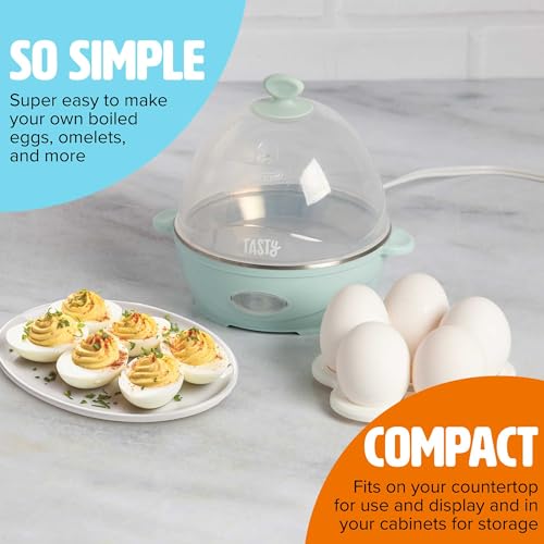 Mini Rapid Egg Cooker (5-Egg / Aqua)