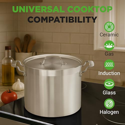 16 Quart Stainless Steel Stockpot