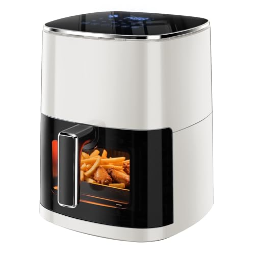 Air Fryer 6.34 QT Digital Airfryer with Visible Window