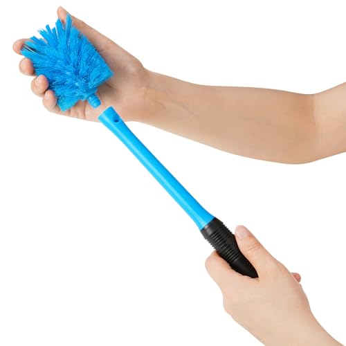 2-in-1 Bottle Brush and Straw Cleaner Brush, Breezy Blue, 1 Pack (Breezy Blue / 1 Count (Pack of 1))