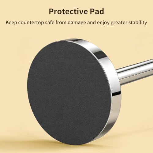 3.9lbs Heavy Duty Paper Towel Holder Countertop Weighted Base (Chrome)