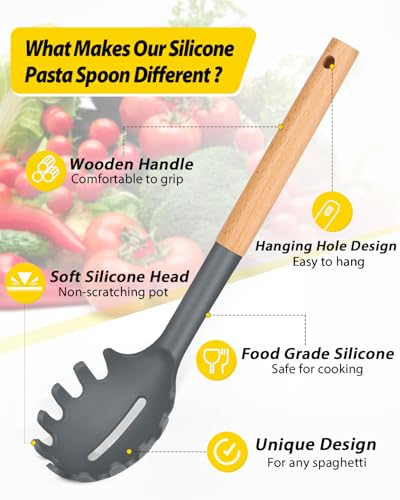 Silicone Pasta Fork (2 Count)