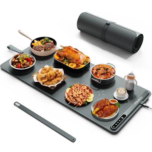 Warming Mat for Food (Dark Gray / X-Large)