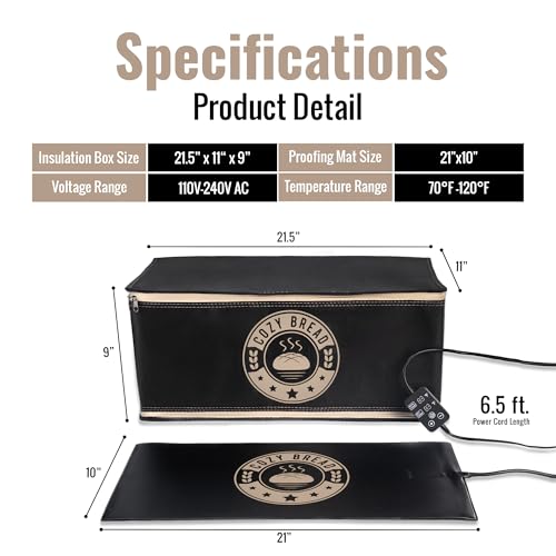 Proofing Mat & Insulation Box