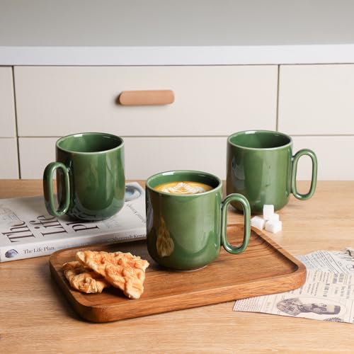 Ceramic Coffee Mug Set (Green)