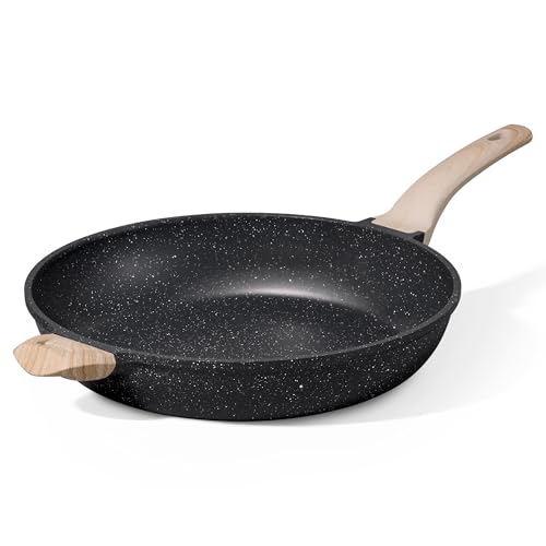 12.5 inch Nonstick Frying Pan (Black / 12.5")