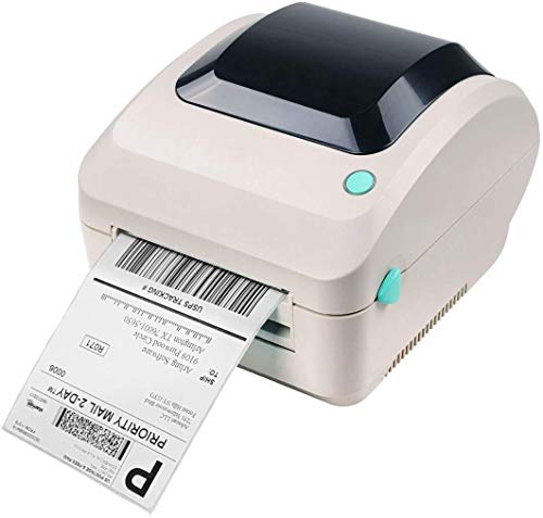 Fanfold 4 x 6 Direct Thermal Shipping Labels with Perforations (2 Stacks=2000 Labels / Fanfold)