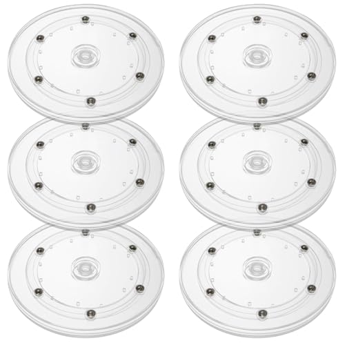 6 Pack Small Lazy Susan 6 inch