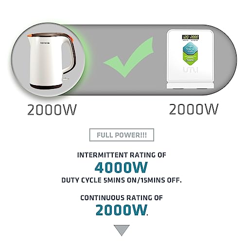2000W Step Up Voltage 110v to 220v Converter (2000W)