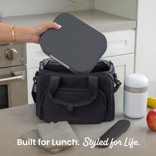 Modern Adult Bento Lunch Box with 3