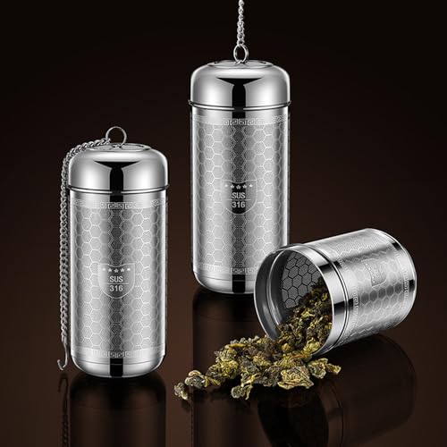 Largr Size Stainless Steel Tea Infuser Wide Mouth Bottles (DK114-STL-L)
