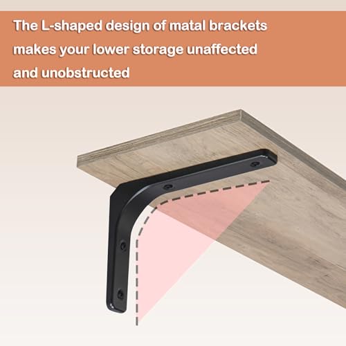 Long Wall Shelves (Greige / 31.5 Inch)