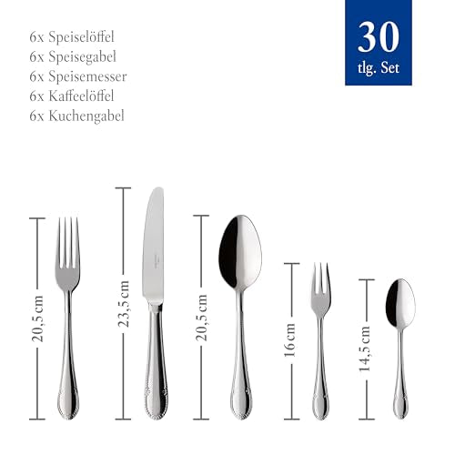 Mademoiselle Cutlery Set 30 Pieces for 6 People (30 Pieces)