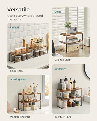 Cabinet Organizer Shelf (2 Count)