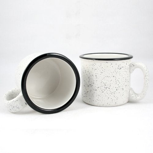 Ceramic Campfire Mug (White)