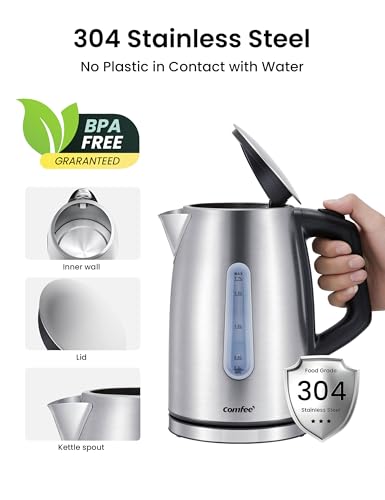Stainless Steel Temperature (1.8 Quarts / Silver Digital)