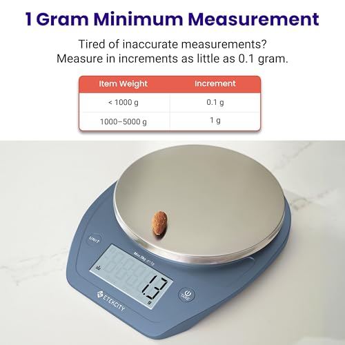 0.1g Food Scale (Prussian Blue / 11lb / 11lb)