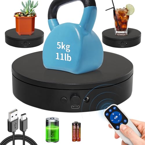 Motorized Rotating Display Stand with Remote