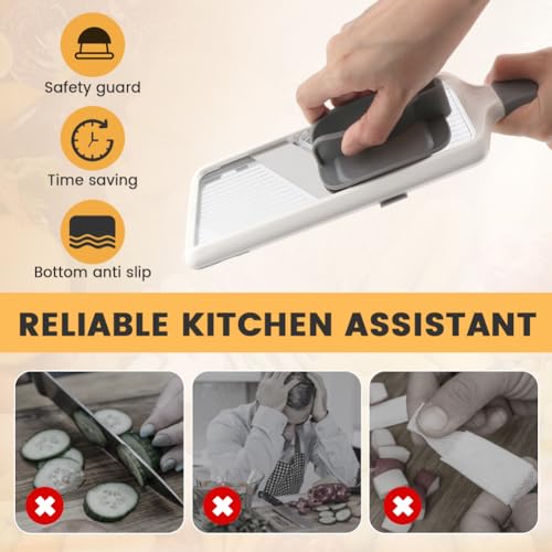 Handheld Mandoline Slicer with 3