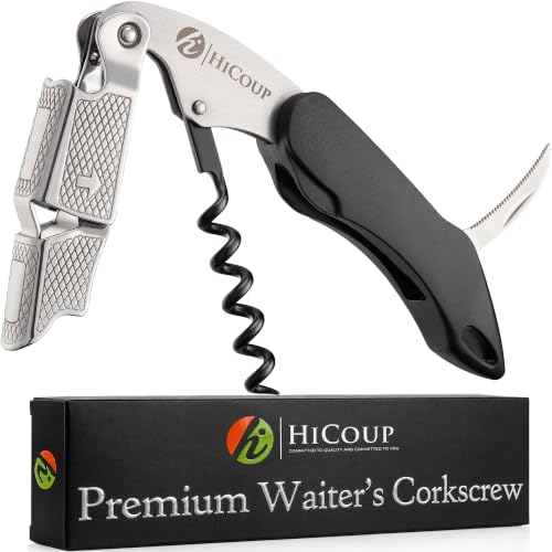 HiCoup Wine Opener (Classic Black / Thin)