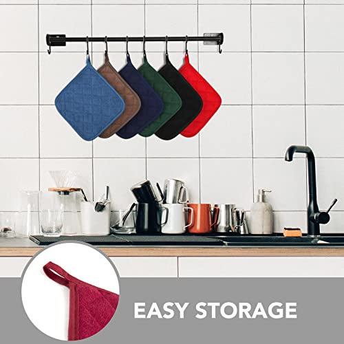 4 Pack Pot Holders for Kitchen Clearance (4 Count)
