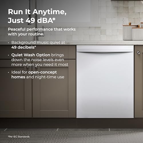 24" Built In Dishwasher (White)