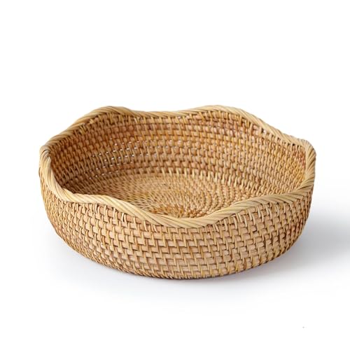 Rattan Bread Basket (Medium - Natural)