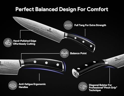 Knife Sets for Kitchen with Block