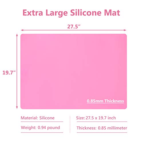 Extra Large Silicone Mats for Countertop (2 Count)