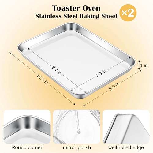 10.5” x8.3” Baking Sheet Set of 2 (2 Count)