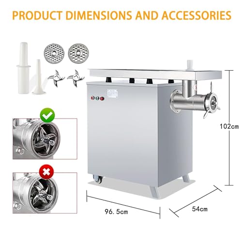 Commercial Electric Meat Grinder 3000w (3000W)