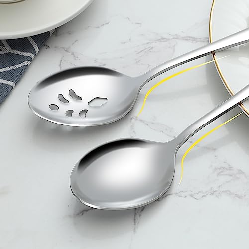 12 Piece Serving Spoons Set