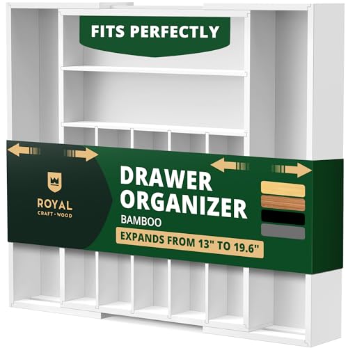 Luxury Bamboo Kitchen Drawer Organizer
