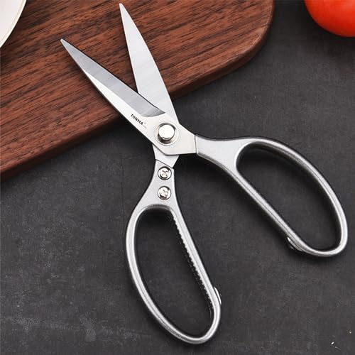 TONMA Kitchen Scissors for Food [Made in Japan] All (Kitchen Scissors All Purpose)