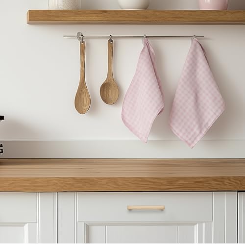 Champagne Bronze Cabinet Handles Solid Cabinet Pulls 3 Inch 5 Pack (Champagne Bronze / Flat Black 3'' Hole Center)