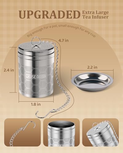 Large Tea Infusers (Medium × 1 / Hexagon)