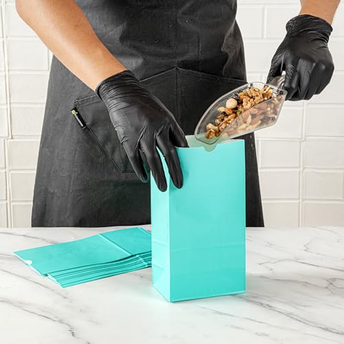 Turquoise Paper Bag (4 lb / Turquoise)