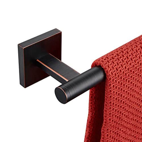 Hand Towel Bar Bathroom Towel Holder for Bath Kitchen Cabinet Towel Rails 16 Inch Oil Rubbed Bronze Stainless Steel B4005ORB (Oil Rubbed Bronze / 16-Inch)
