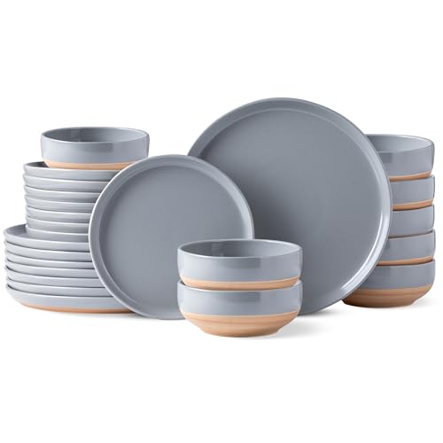 Dinnerware Sets for 8 (Limestone / Service For 8(24Pcs))