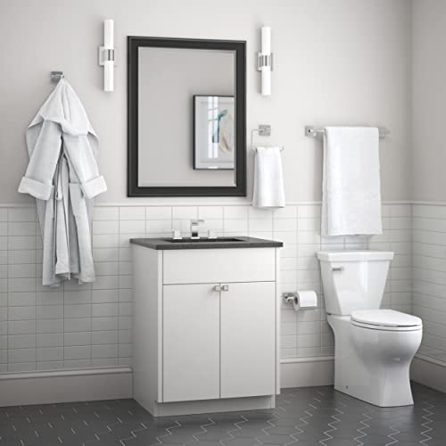 Maxted (1-Pack) 18" Towel Rack for Bathroom, Polished Chrome Towel Bar for Bathroom Wall Kitchen Towel Holder Rod Wall Mounted Bathroom Accessories MAX18-PC (18 inch / Polished Chrome)