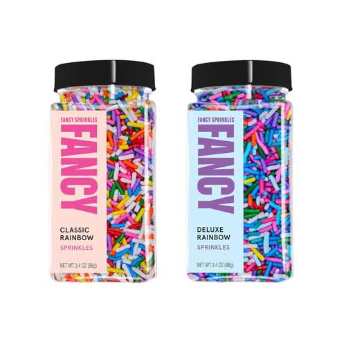 Sundae Best Rainbow Sprinkle Set 2 Pack (2 Pack / Sundae Best Sprinkle Set)