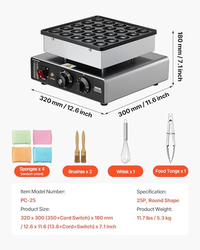 Mini Pancake Maker (25 Pcs)