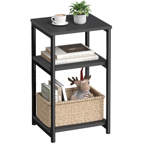 Side Table Small End Table (Ink Black)