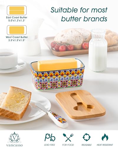 6.5" Butter Dish with Lid