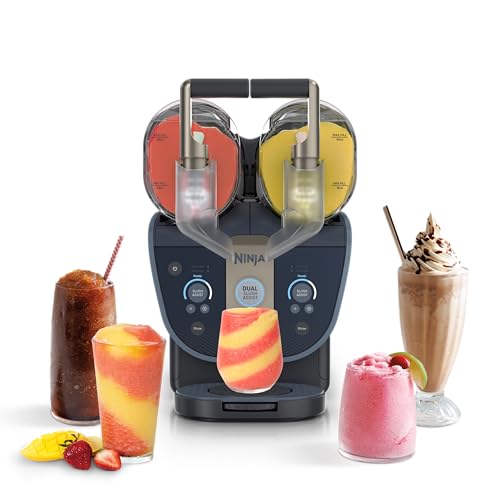 SLUSHi Twist Smart Frozen Drink Maker with Dual SlushAssist (SLUSHi Twist Dual)