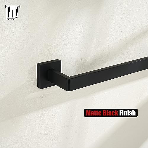 Black Towel Bar (29.41 Inch / Matte Black)