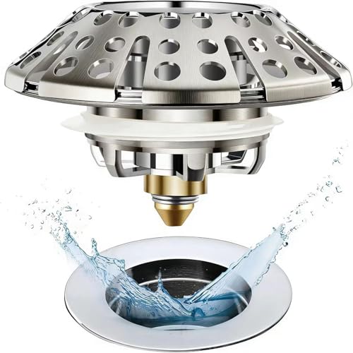 Bathtub Drain Stopper (Brushed Nickel)
